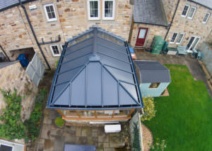 Solid Conservatory Roof collier row