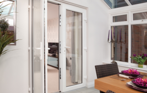 White uPVC French Doors