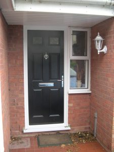 Black Composite Door