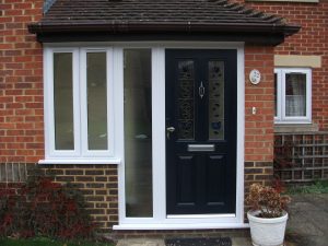 Black Composite Door