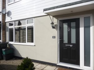 Black Composite Door