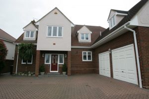 Red Composite Door & Windows